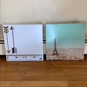 Set of 2 Target Hanging Dry Erase Boards